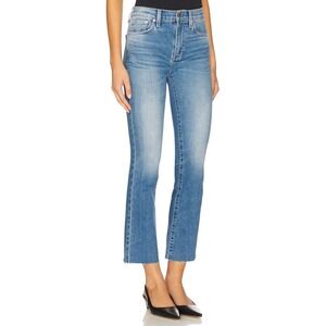 Pistola Lennon High Rise Crop Boot Jeans Blue 28 New With Tags